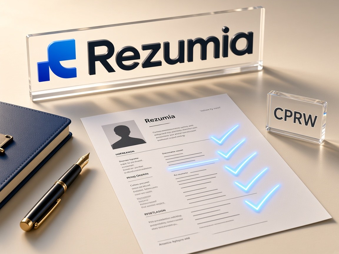 Certified writers hand-tailoring a Rezumia resume